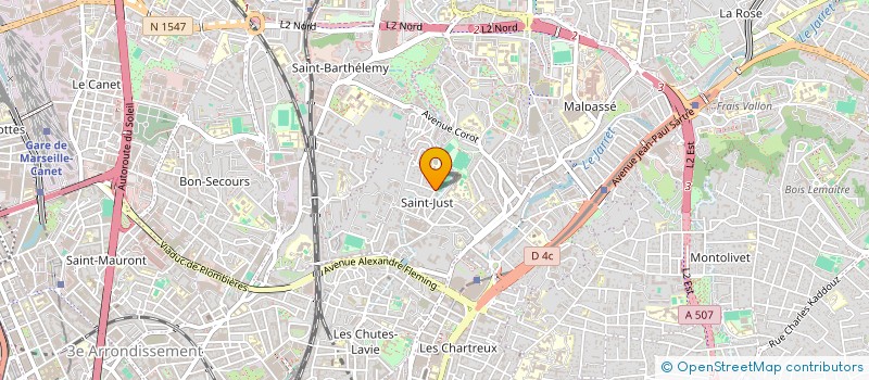 localisation de l'entreprise MADAME MARINA HAMADA à MARSEILLE