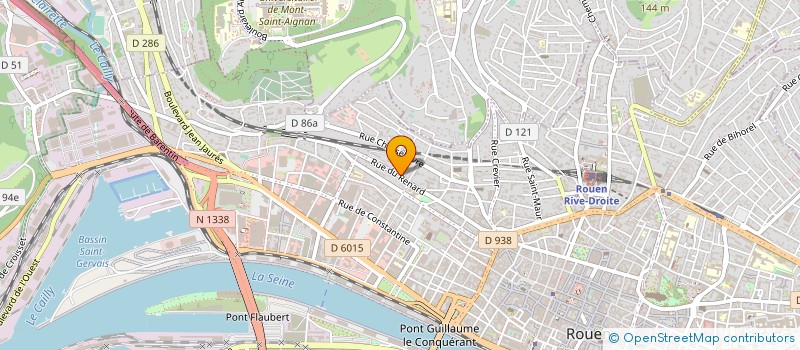 localisation de l'entreprise MADAME MARINA HAQUET à ROUEN