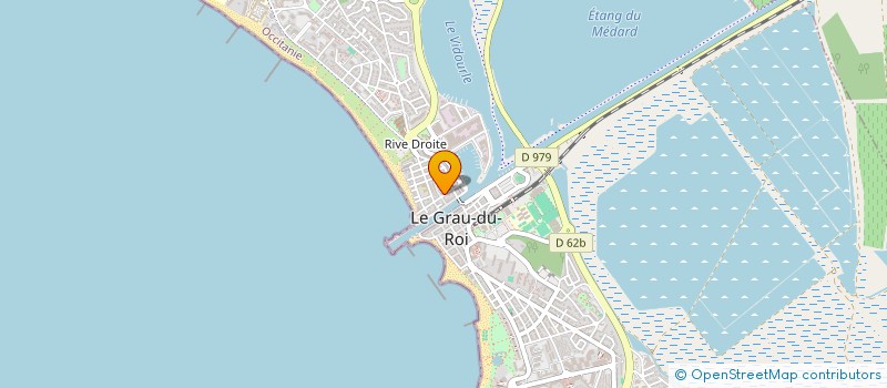 localisation de l'entreprise MADAME MARINA HENRI  LE GRAU-DU-ROI
