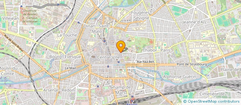 localisation de l'entreprise MADAME MARINA HOISNARD  RENNES