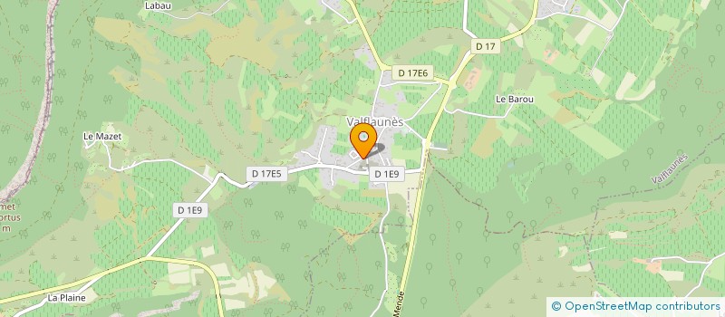 localisation de l'entreprise MADAME MARINA HORSIN  SAINT-MATHIEU-DE-TREVIERS