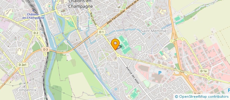 localisation de l'entreprise MADAME MARINA IACOB  CHALONS-EN-CHAMPAGNE