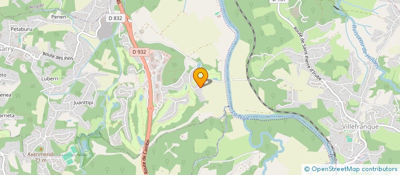 localisation de l'entreprise MADAME MARINA ICIAGA  BASSUSSARRY