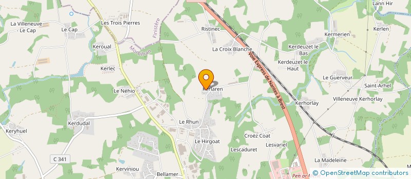 localisation de l'entreprise MADAME MARINA JUHEL  GUIDEL