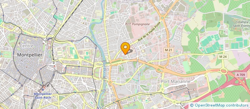 localisation de l'entreprise MADAME MARINA JULIEN à MONTPELLIER