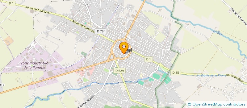 localisation de l'entreprise MADAME MARINA KEZADRI  REVEL