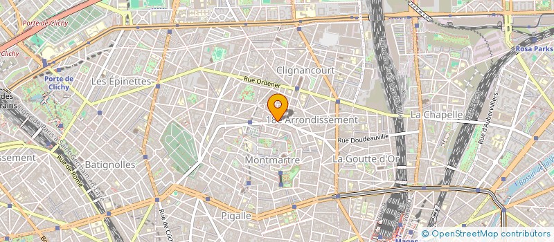localisation de l'entreprise MADAME MARINA KOZLOVA  PARIS