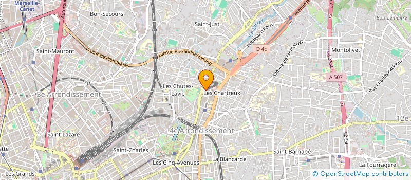 localisation de l'entreprise MADAME MARINA LAI à MARSEILLE