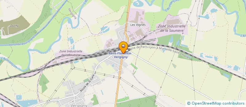 localisation de l'entreprise MADAME MARINA LALLEMAND  VERGIGNY