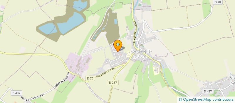 localisation de l'entreprise MADAME MARINA LARCHEVEQUE  FONTAINE-LE-DUN