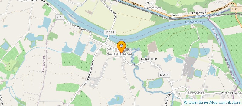 localisation de l'entreprise MADAME MARINA LARGEAU  SAINT-NICOLAS-DE-LA-BALERME