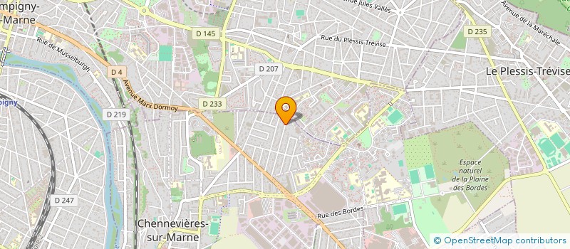 localisation de l'entreprise MADAME MARINA LEAL à CHENNEVIERES-SUR-MARNE