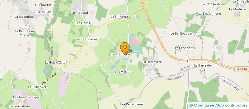 localisation de l'entreprise MADAME MARINA LECLAIR  SAINT-AGATHON