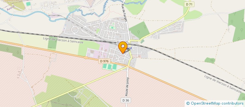 localisation de l'entreprise MADAME MARINA LECLERC  AVORD