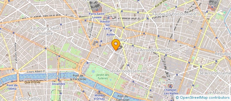 localisation de l'entreprise MADAME MARINA LEDOUX  PARIS