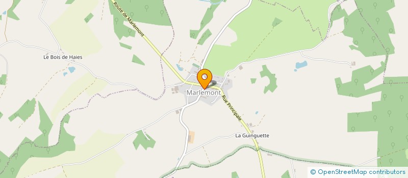 localisation de l'entreprise MADAME MARINA LEHEUTRE  MARLEMONT