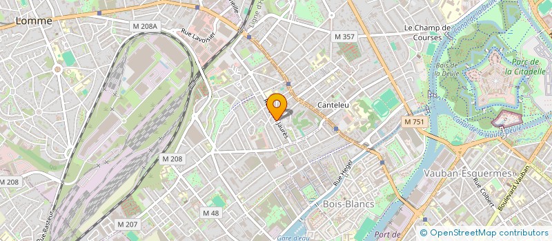 localisation de l'entreprise MADAME MARINA LEPERS  LILLE