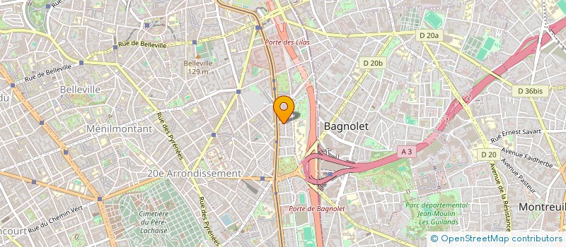 localisation de l'entreprise MADAME MARINA LESUR  PARIS