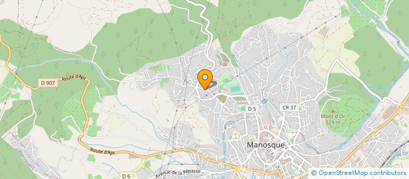 localisation de l'entreprise MADAME MARINA LEVIKOFF à MANOSQUE