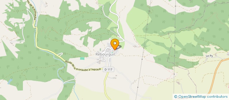 localisation de l'entreprise MADAME MARINA LIQUIERE  REBOURGUIL