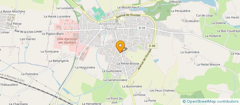 localisation de l'entreprise MADAME MARINA LOGNONNE  ARGENTRE-DU-PLESSIS