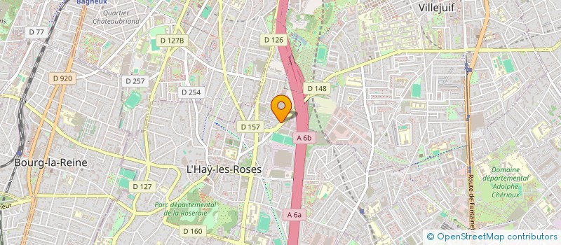 localisation de l'entreprise MADAME MARINA LONCAR  L'HAY-LES-ROSES