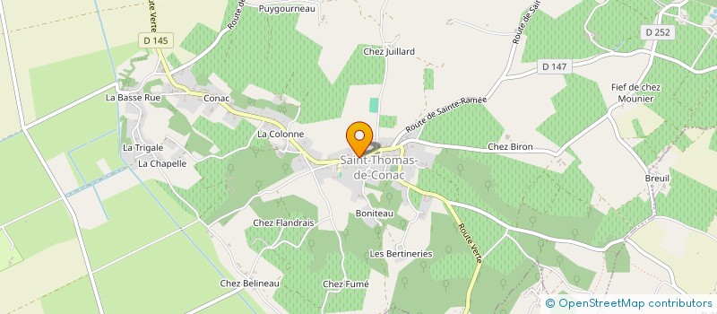 localisation de l'entreprise MADAME MARINA LOPES  SAINT-THOMAS-DE-CONAC