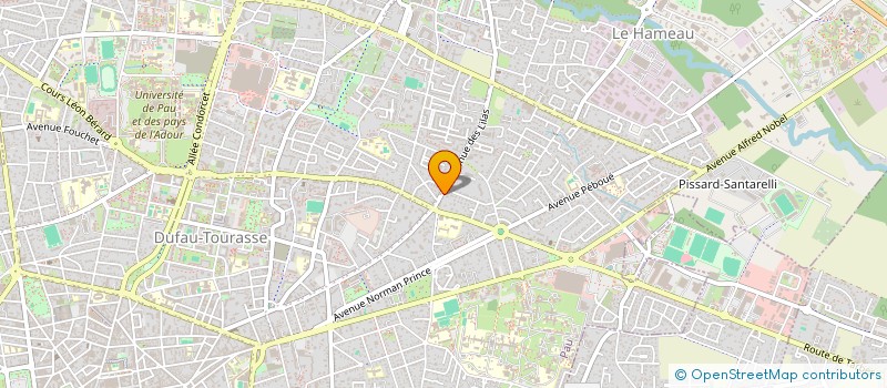 localisation de l'entreprise MADAME MARINA LUCAS-GROUSSET à PAU