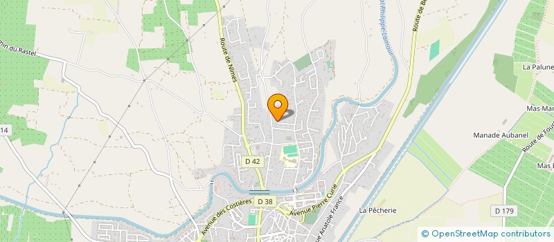 localisation de l'entreprise MADAME MARINA M'RAH  SAINT-GILLES