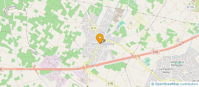 localisation de l'entreprise MADAME MARINA MARCONI  SAINT-HIPPOLYTE