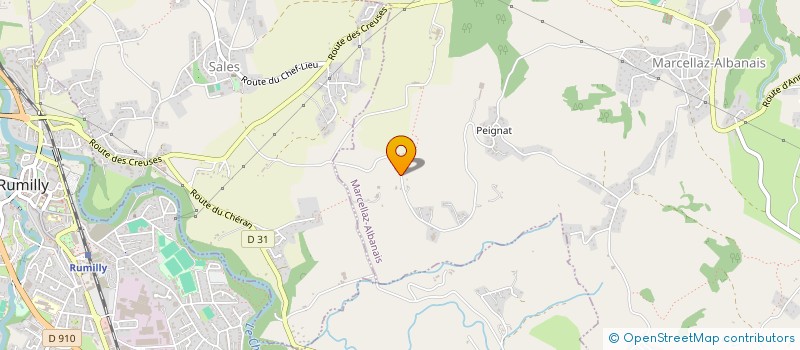 localisation de l'entreprise MADAME MARINA MARTINEZ  MARCELLAZ-ALBANAIS