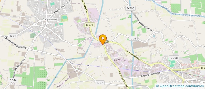 localisation de l'entreprise MADAME MARINA MARTINEZ  SORGUES