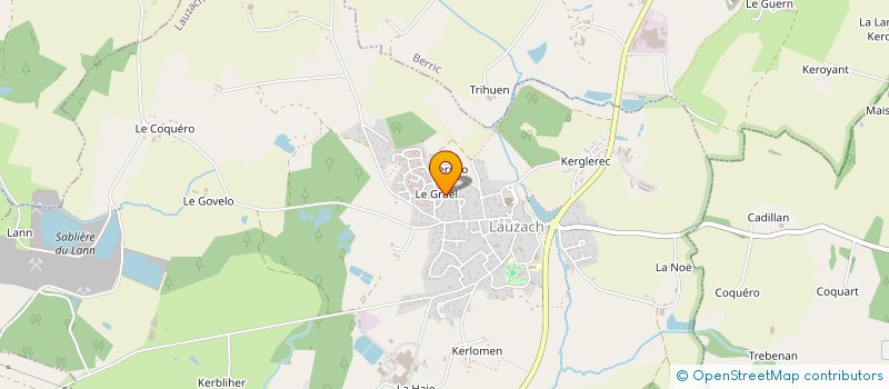 localisation de l'entreprise MADAME MARINA MARZIN  ERGUE-GABERIC