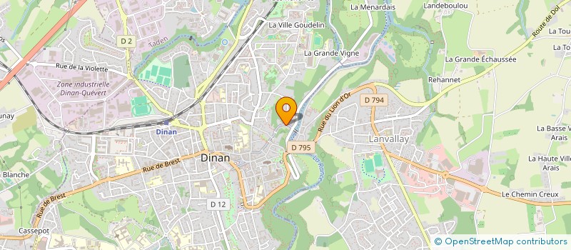 localisation de l'entreprise MADAME MARINA MAZILLE à DINAN