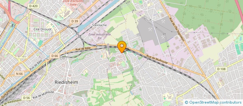 localisation de l'entreprise MADAME MARINA MELCHIORRE  RIXHEIM