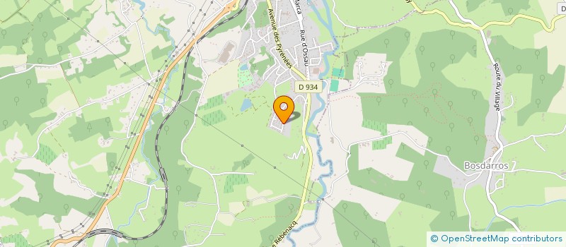 localisation de l'entreprise MADAME MARINA MELO PAIVA à GAN