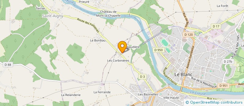 localisation de l'entreprise MADAME MARINA MERIGARD à SAINT-AIGNY