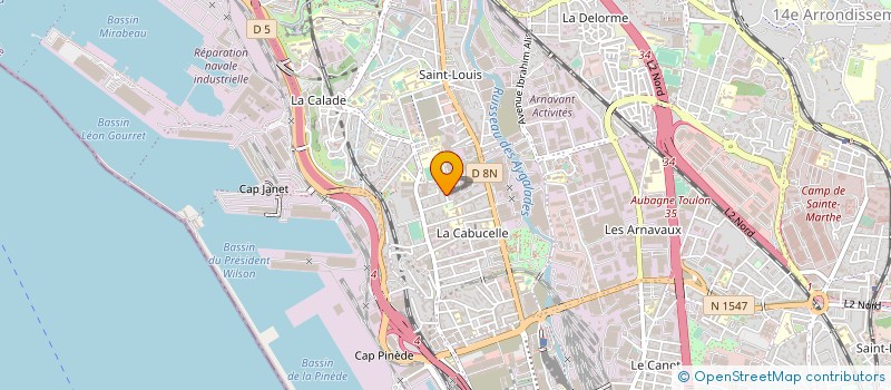 localisation de l'entreprise MADAME MARINA MINASSIAN à MARSEILLE