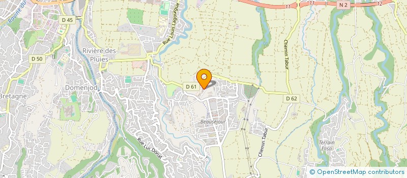 localisation de l'entreprise MADAME MARINA MONTJOL  SAINTE-MARIE