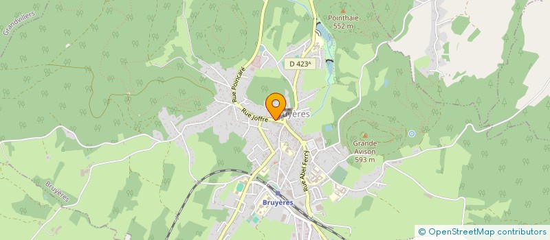 localisation de l'entreprise MADAME MARINA MULLER  BRUYERES