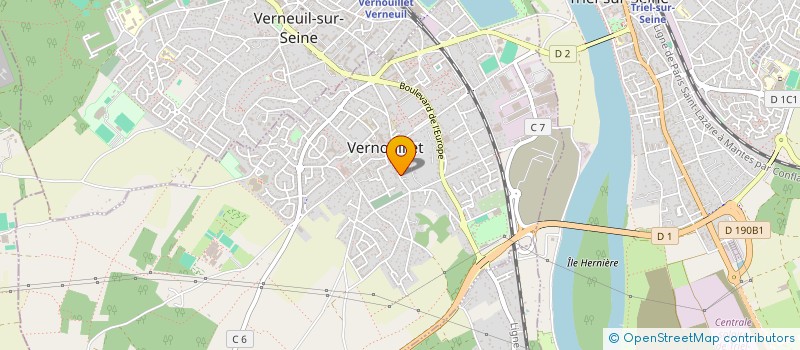 localisation de l'entreprise MADAME MARINA MURASHKINA à VERNOUILLET
