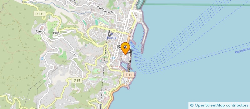 localisation de l'entreprise MADAME MARINA MUSCATELLI à BASTIA