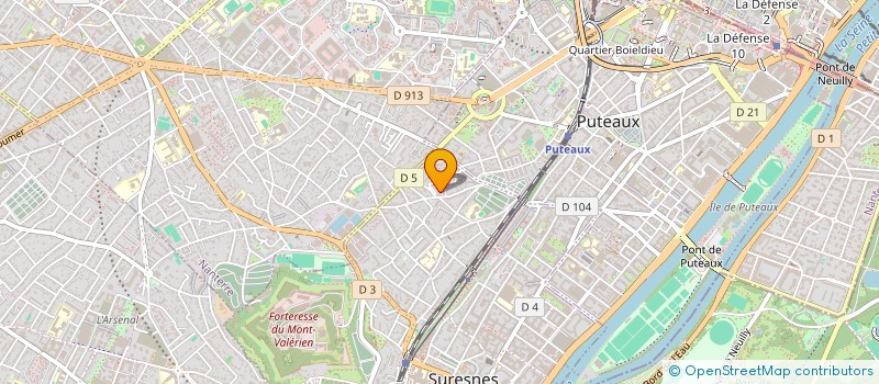 localisation de l'entreprise MADAME MARINA NAGOEVA à SURESNES