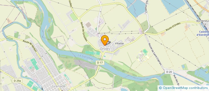 localisation de l'entreprise MADAME MARINA NAVARRO  ONDES