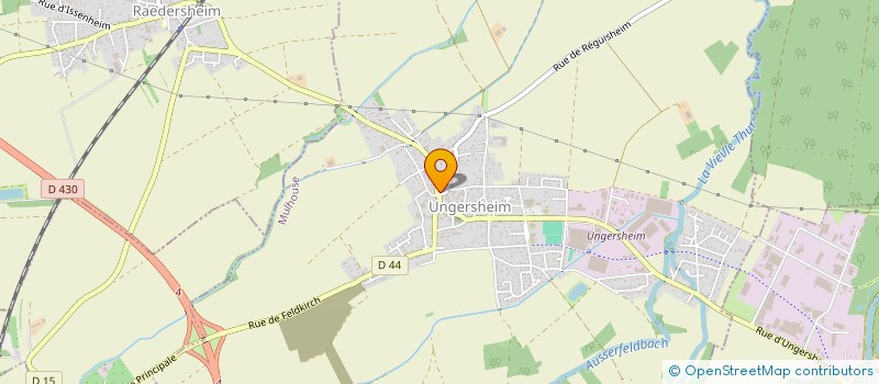 localisation de l'entreprise MADAME MARINA NAWROT  UNGERSHEIM