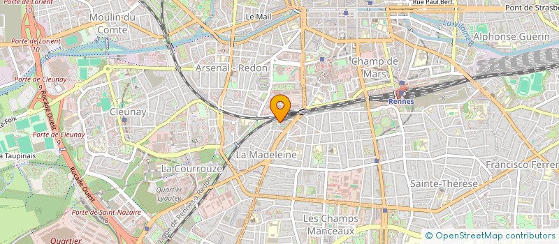 localisation de l'entreprise MADAME MARINA NUCERA  RENNES