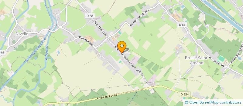 localisation de l'entreprise MADAME MARINA OCCELLI  BRUILLE-SAINT-AMAND