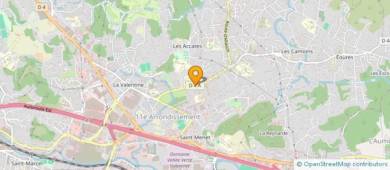 localisation de l'entreprise MADAME MARINA OCCHIPINTI  LA CIOTAT