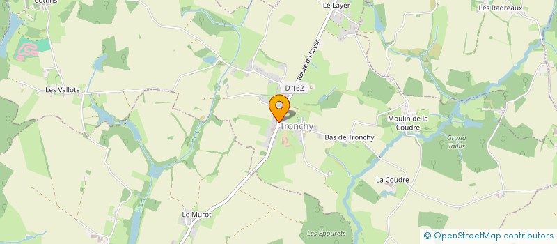 localisation de l'entreprise MADAME MARINA PACAUD  TRONCHY