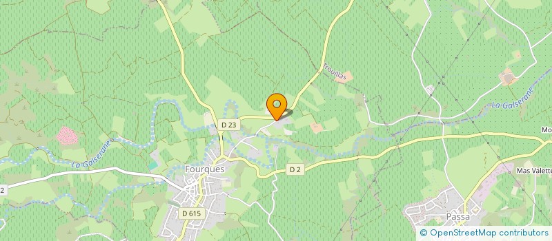 localisation de l'entreprise MADAME MARINA PALMA  FOURQUES